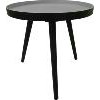Bijzettafel Sasha Ø41 cm zwart