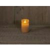 LED kaars 7.5x12.5 cm geel