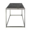 Richmond salontafel Blackbone 160x40 cm zilver