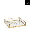 Tray Gloria 16x16 cm goud