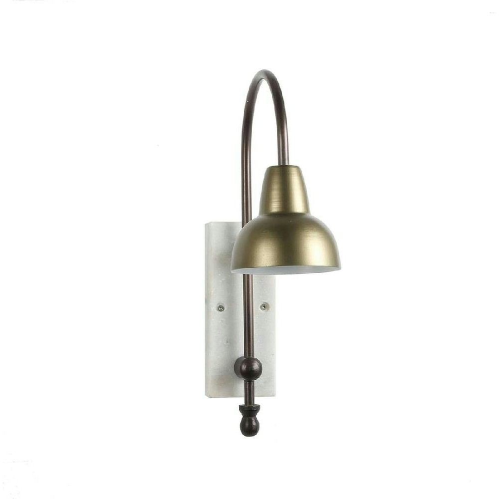 Wandlamp Vita 12,5x29x42 cm donkergoud