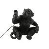 Tafellamp aap zittend 37,5 cm zwart
