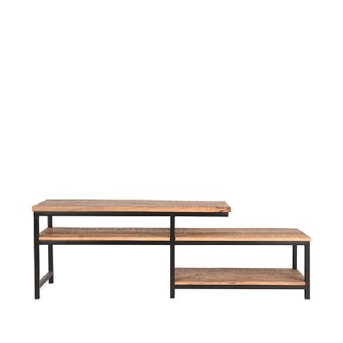 TV-meubel Vintage mango 194x46x54 cm