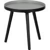 Bijzettafel Sasha Ø41 cm zwart